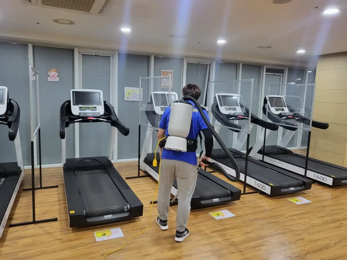 김천시 용두동 헬스장 탕비실 직원 휴게공간 위생청소 사례 - 행진크린